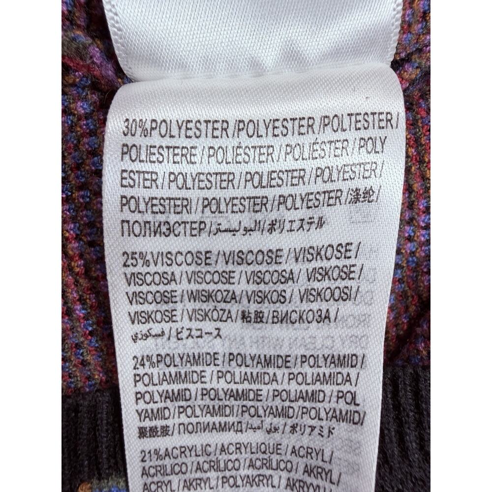 Farm Rio Wild Horses Knit Maxi Dress Graphic Equestrian Maximalist Sz Med 312587 - Picture 6 of 13